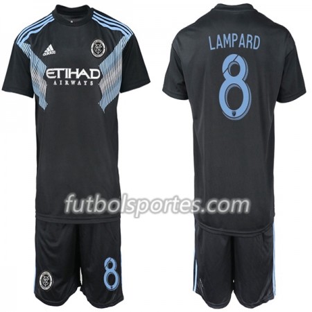 Camisetas New York City LAMPARD 8 Niño Segunda Equipacion 2018/2019
